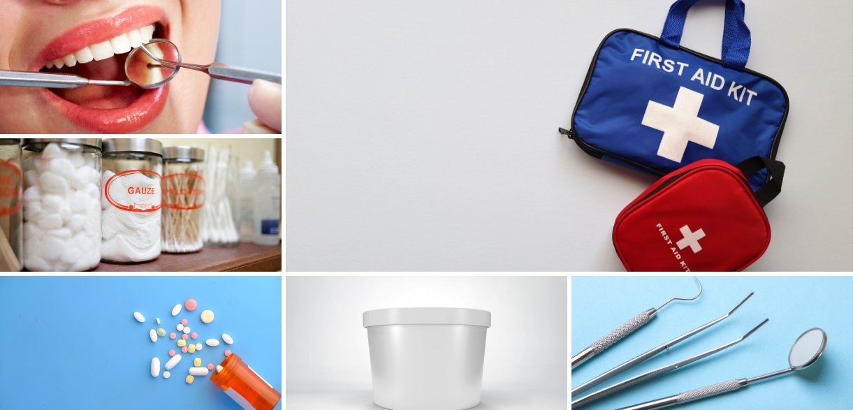 what you should include in your emergency dental kits